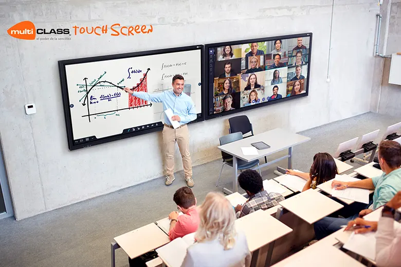 Pantalla táctil interactiva multiCLASS Touch Screen Educación