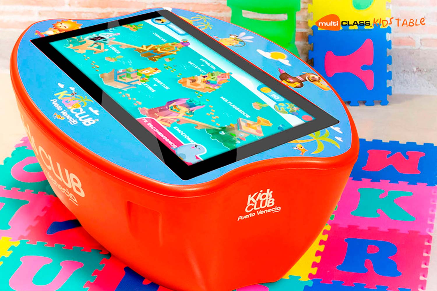 Mesa táctil interactiva infantil multiCLASS Kids Table Kids Corners